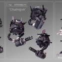 Chaingun Mek by Gary Trow