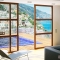 3d interior for an apartment in positano.