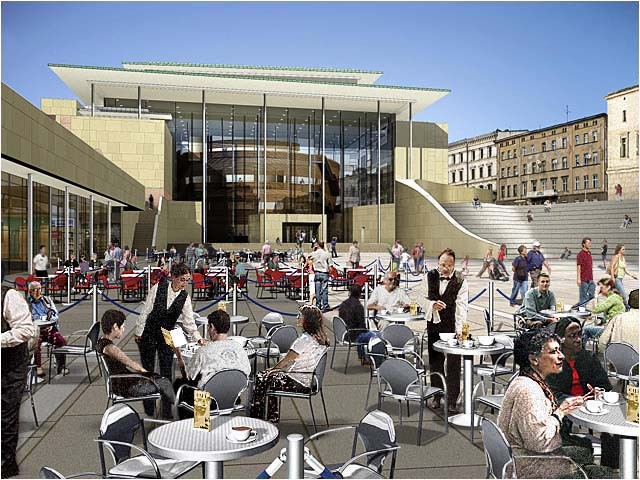 Wolnosci Sq Concert Hall, Poland - 