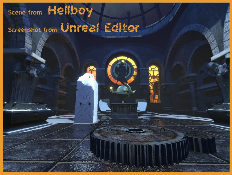 Scene From Hellboy. - 