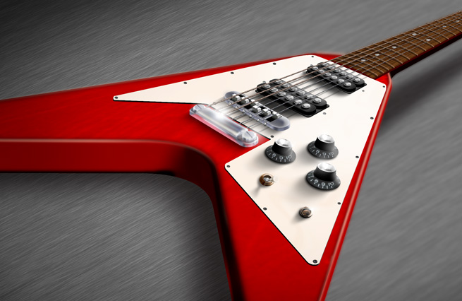 MARLBORO RED NIGHT GUITAR - 