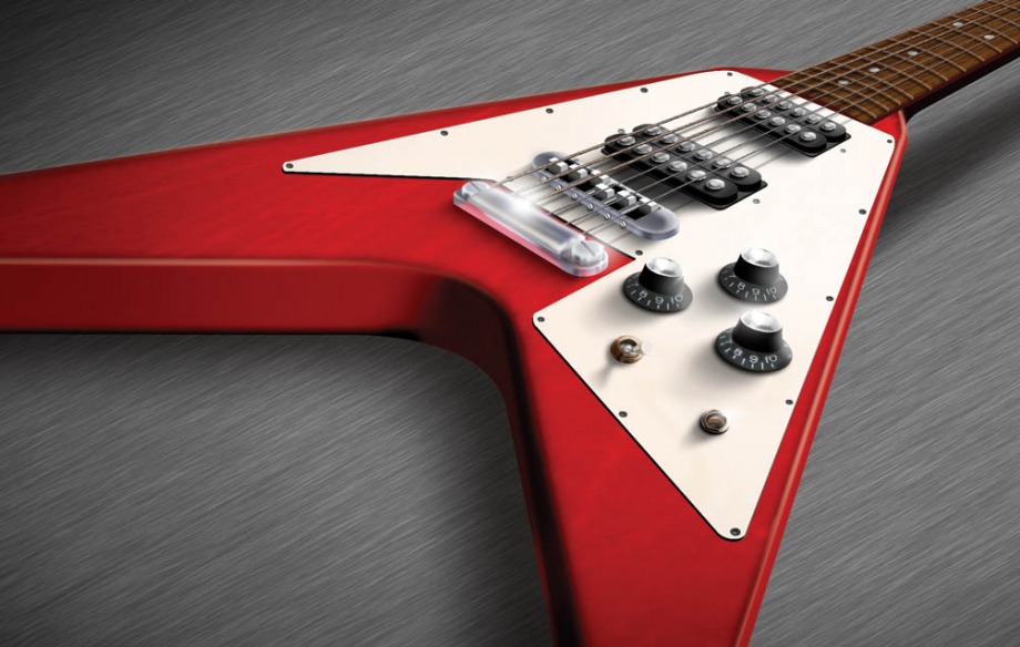 Marlboro Red Night Guitar - 