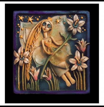 LELIA-Queen of Flowers. Central part. by Oksana Tsiselska