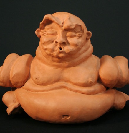 Fat Buddha by John Lagoutaris