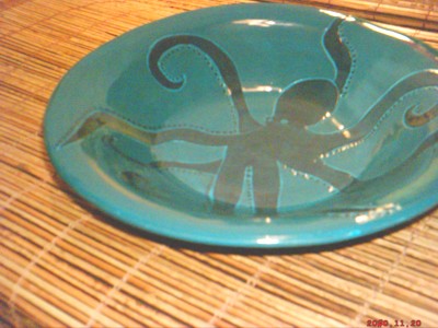 Octopuss Engraved Bowl - 