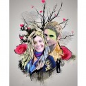 patch collage portrait by Ronan LeBreton  LeBreton