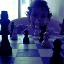 The chess of the baby  by The edge of morning .