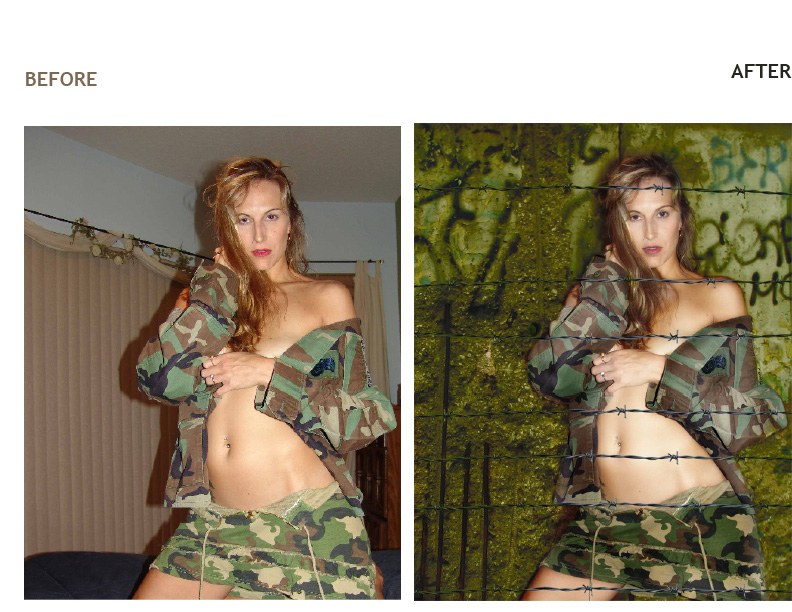 Model Portfolio - Photoshop Editing - 
