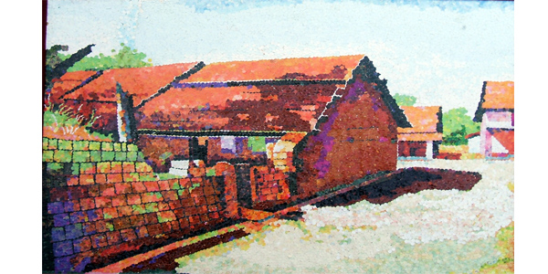 Landscape Amazing Art Made By PUNCHED DOT PAPERS ( - 