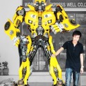 7.2 ft scrap metal sculpture transformer movie fig by Mari9art 