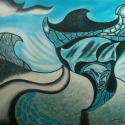 BLUE HUE by NATASHA  MITCHELL