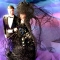Gothic Bride and Groom Cake Topper