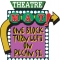 Sandwich sign for theatre