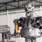 The terminator metal sculpture movie inspired