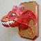 dragon trophy head