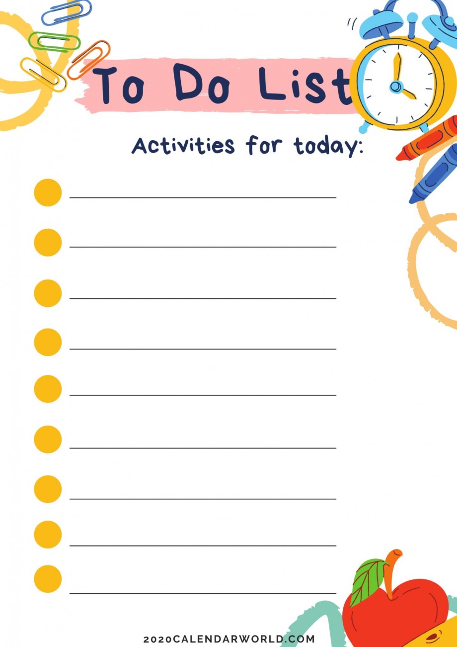 Weekly Planner Template- Cute Planner - 