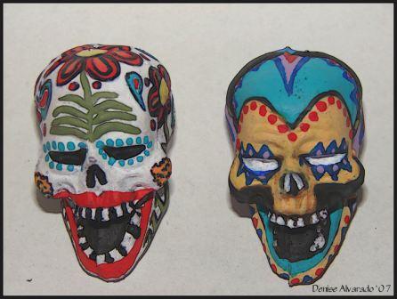 Day Of The Dead Skulls - 