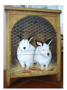 Trompe L'Oeil - Rabbit Hutch - 