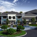 Club House Exterior Design View by Yantram Studio