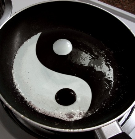Yin-Yang Eggs by Aaron Briones
