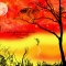 faerie sunset