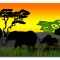 parade on the serengeti