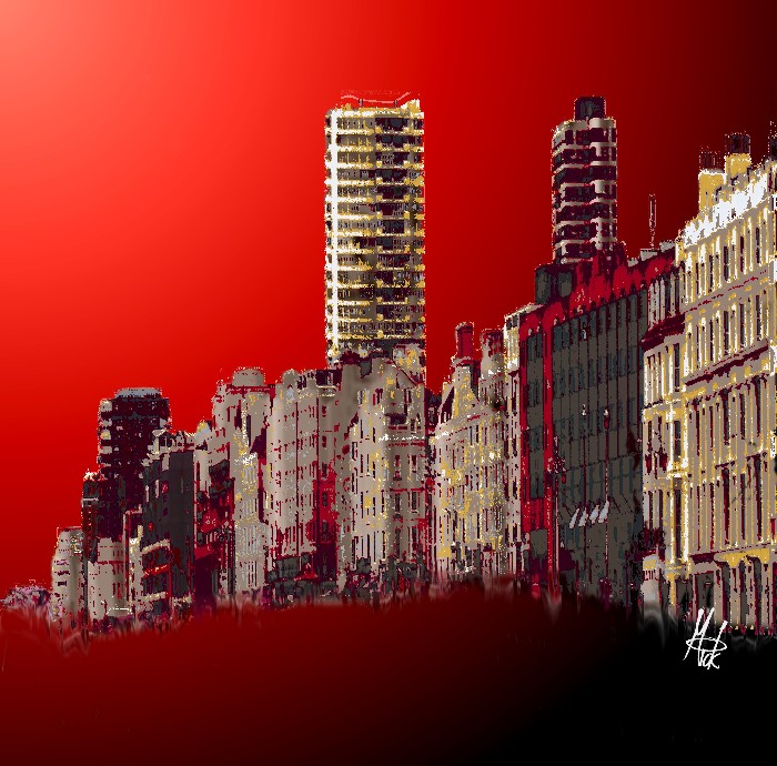 Buildings At Dawn - 