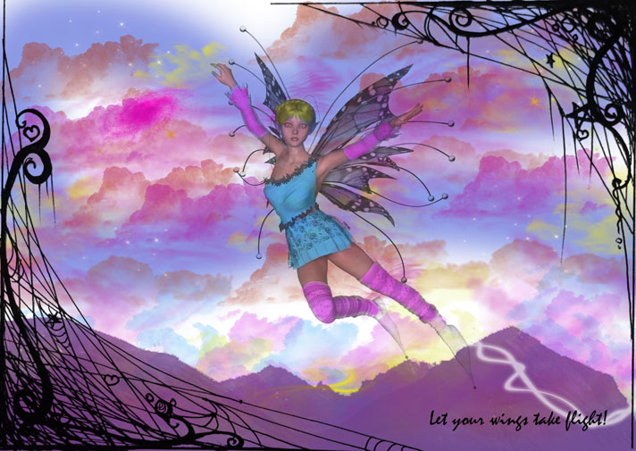 Let Your Wings Take Flight - 