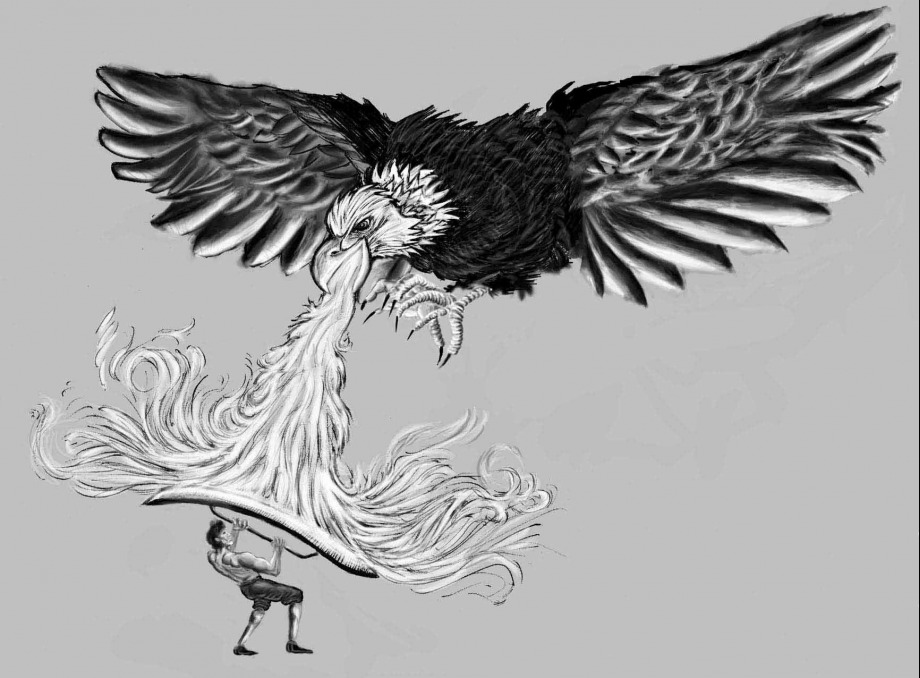 Firebreathing Eagle - 