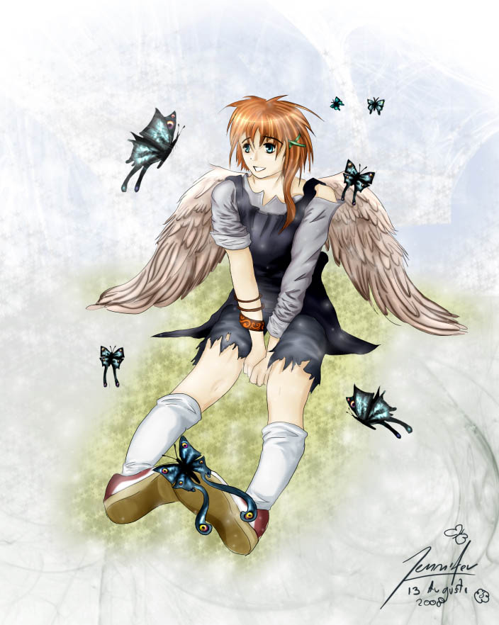 Little Butterfly Angel - 