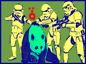 ERROR PANDA Meets STORM TROOPER! - 
