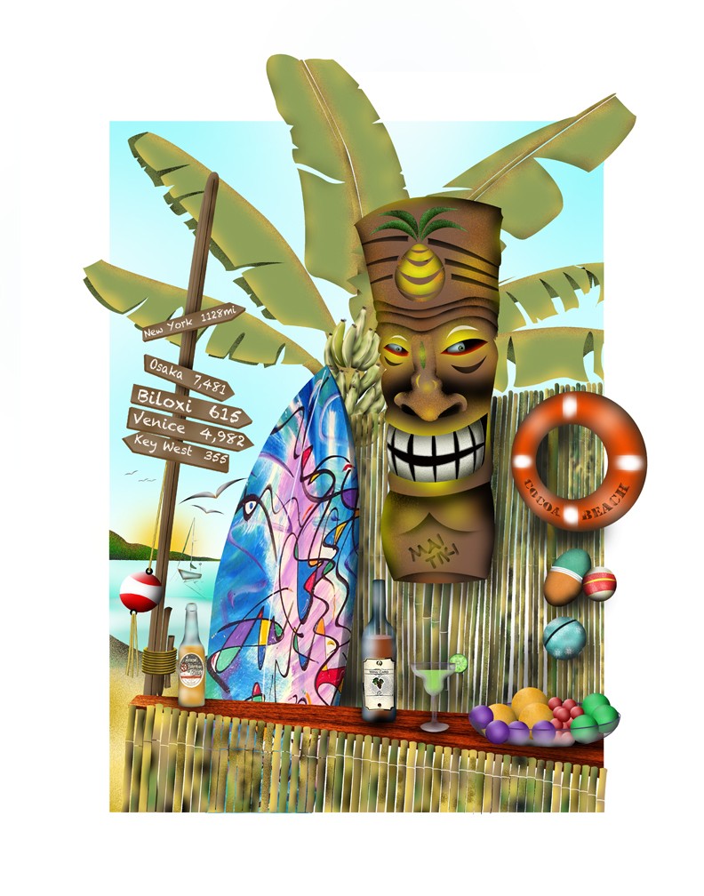 Tiki Bar, Society Islands - 