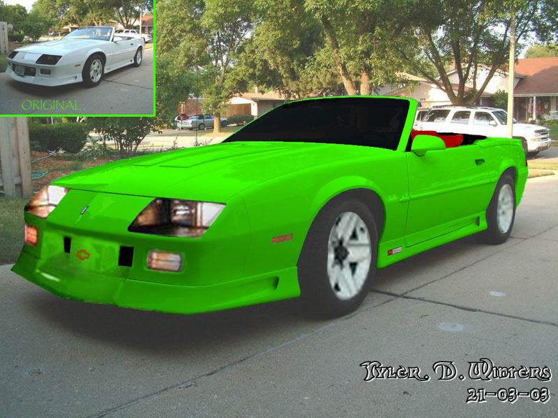 91 3rd Gen Camaro - New Wheels, Nose, Paint, Etc - 