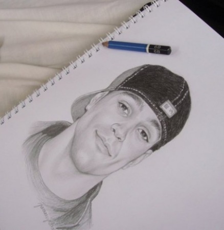 freehand sketch of Ashley Banjo by Jramae Jadia