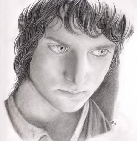 Frodo - Elijah Wood by Jennifer Cant