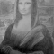 Mona Lisa drawing