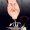 Caricature of Nick Clegg deputy PM