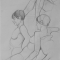 Line Drawing of Model