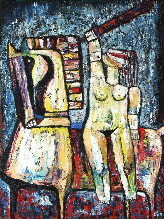 �The Maid Of Orleans� Oil Painting Bogomolnik - 