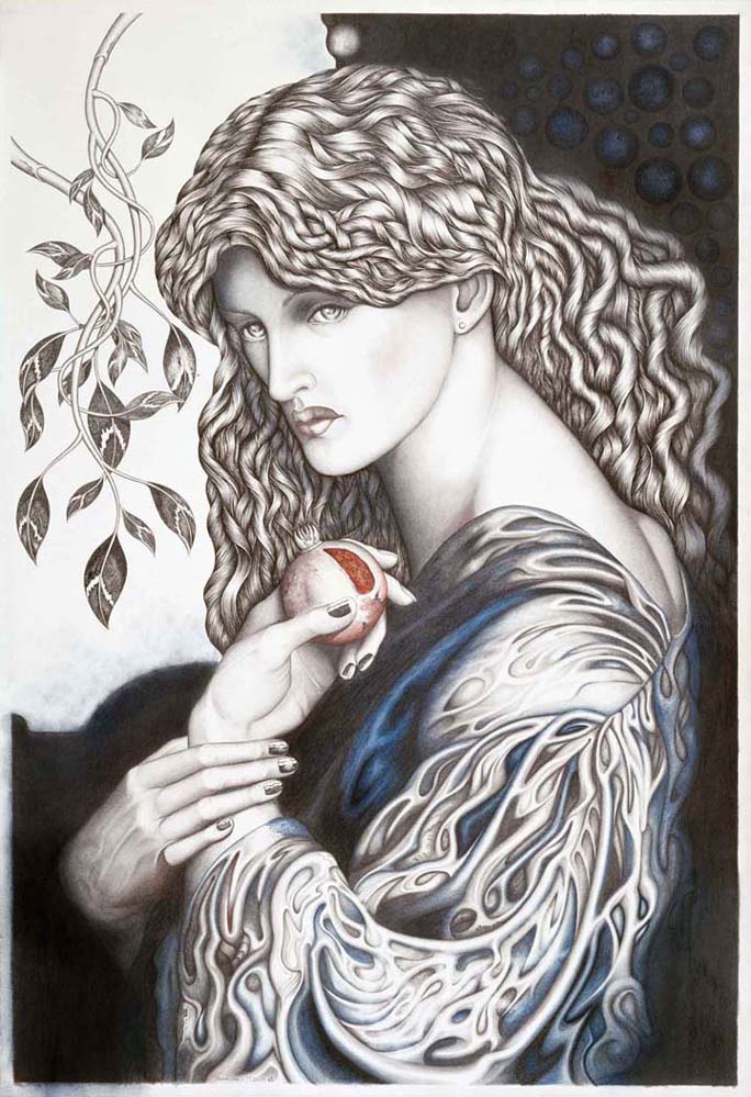 Homage To Rossettis Proserpine - 