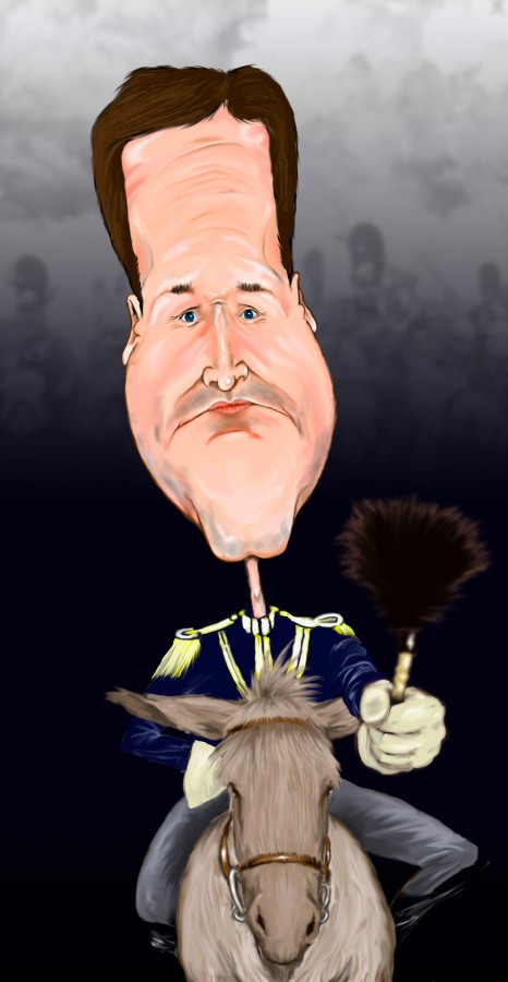 Caricature Of Nick Clegg Deputy PM - 