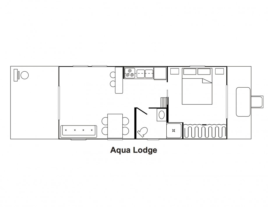 Basic AquaLodge Floorplan - 