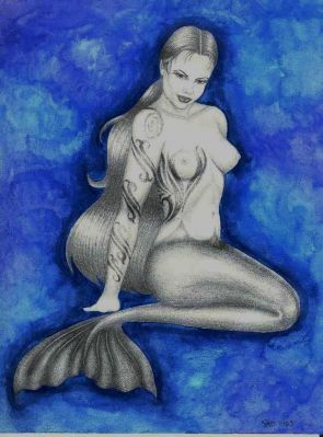 Tribal Mermaid - 