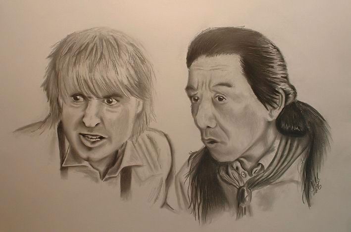 Owen Wilson And Jackie Chan In Shanghai Knights - 