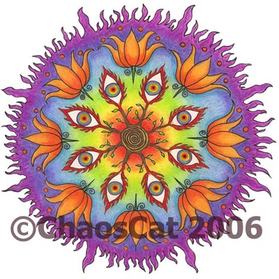 Out Of The Darkness Mandala - 