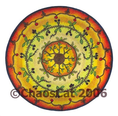 Autumn Equinox Mandala - 
