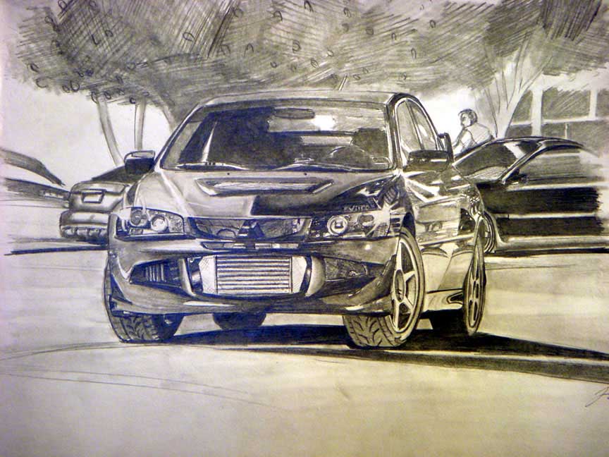 Mitsubishi Evolution - 