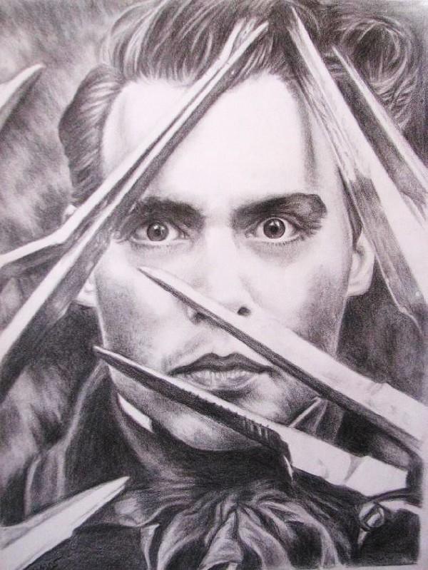 edward scissorhands by Kevin Miller Mr. wilson