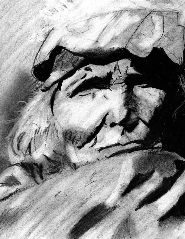 Old Indian Warrior - 