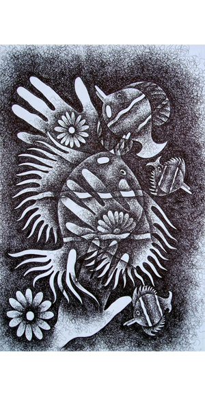 Fish With Hand - 